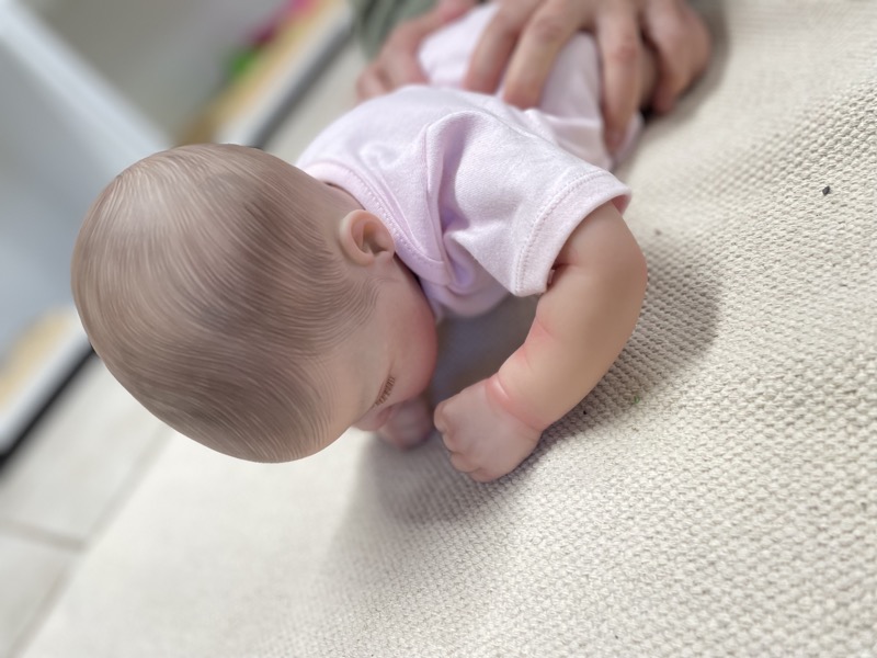 Parent and baby enjoying skin-to-skin contact